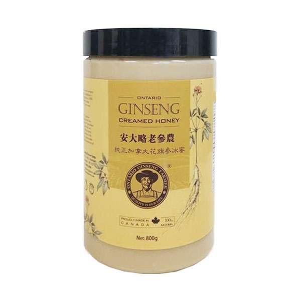 GINSENG-•-Creamed-Honey GINSENG Creamed-Honey 安大略老参农 纯正加拿大花旗参冰蜜